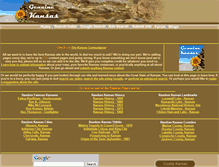 Tablet Screenshot of genuinekansas.com